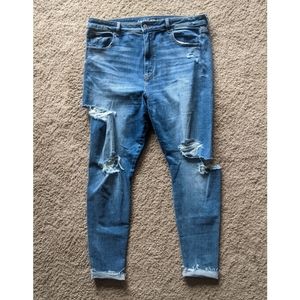 AE Super High Rise Jeggings